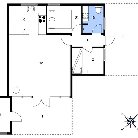 Bl1560-pandrup-hunetorp-klitvej-61 بيت للعطل *